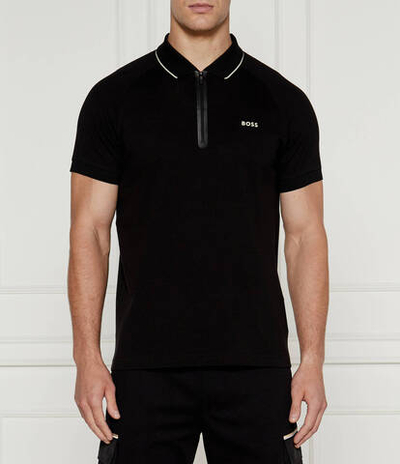 Поло BOSS GREEN - черный(50519760)