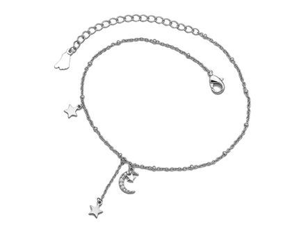 Анклет "Луна и Звезды" (браслет на ногу)