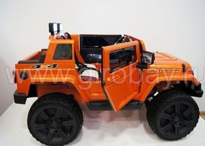 Детский электромобиль River Toys JEEP WRANGLER O999OO оранжевый