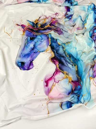 БИРЮЗОВАЯ ЛОШАДЬ - Кулирка с лайкрой, компакт пенье (ДЖ58 Маша)