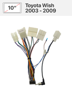 Переходная рамка и комплект проводов для Toyota Wish 2003 - 2009