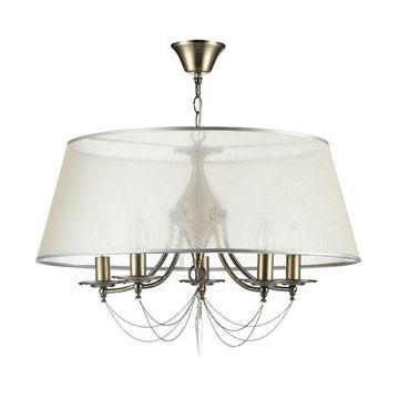 Подвесная люстра FR2908-PL-05C-BZ бронза Freya Garcia