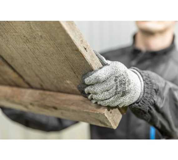 Перчатки рабочие с защитой от порезов покрыты полиуретаном HPPE FUHSE Högert, арт. HT5K763