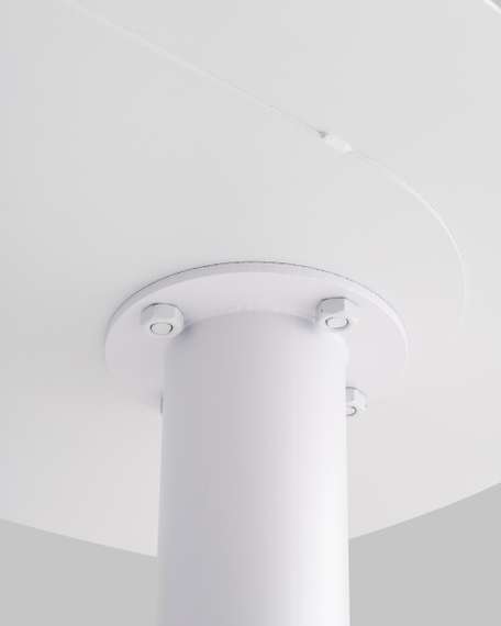 Журнальный столик Eanna S металл белый