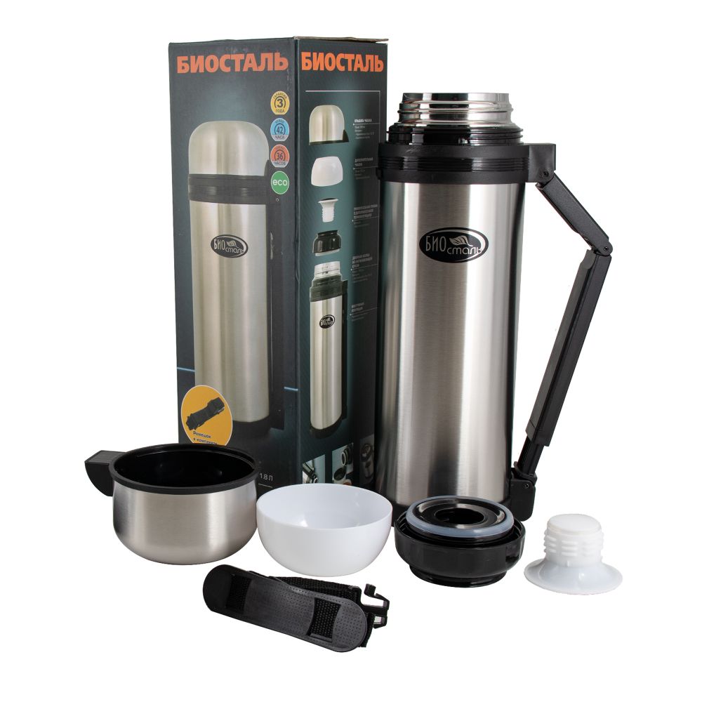 Термос &quot;Биосталь&quot; универсальный, 1,8 л/12/