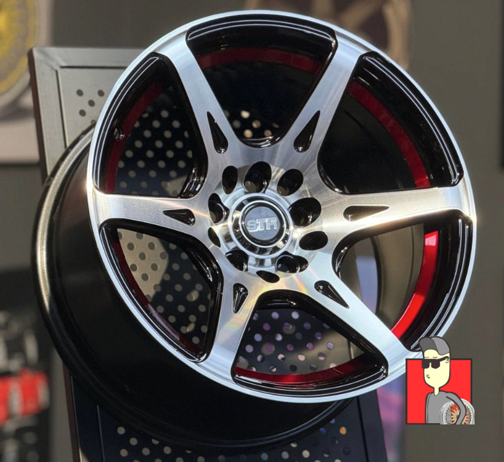 Комплект дисков Borbet F5718 15x8 et10 5x100/5x114.3