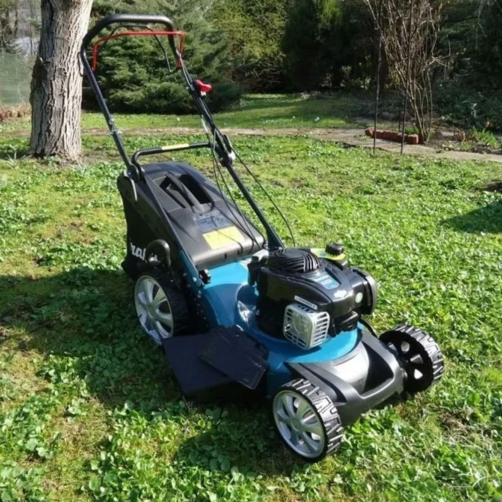 Газонокосилка бензиновая Makita PLM4628N: 2.6 л.с., нож 46 см, PLM4628N