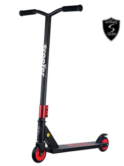 Трюковой самокат Urban Scooter Wave Light красный