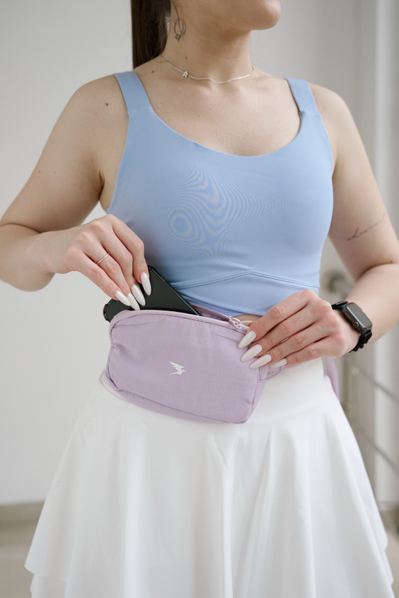 СУМКА поясная (лаванда)