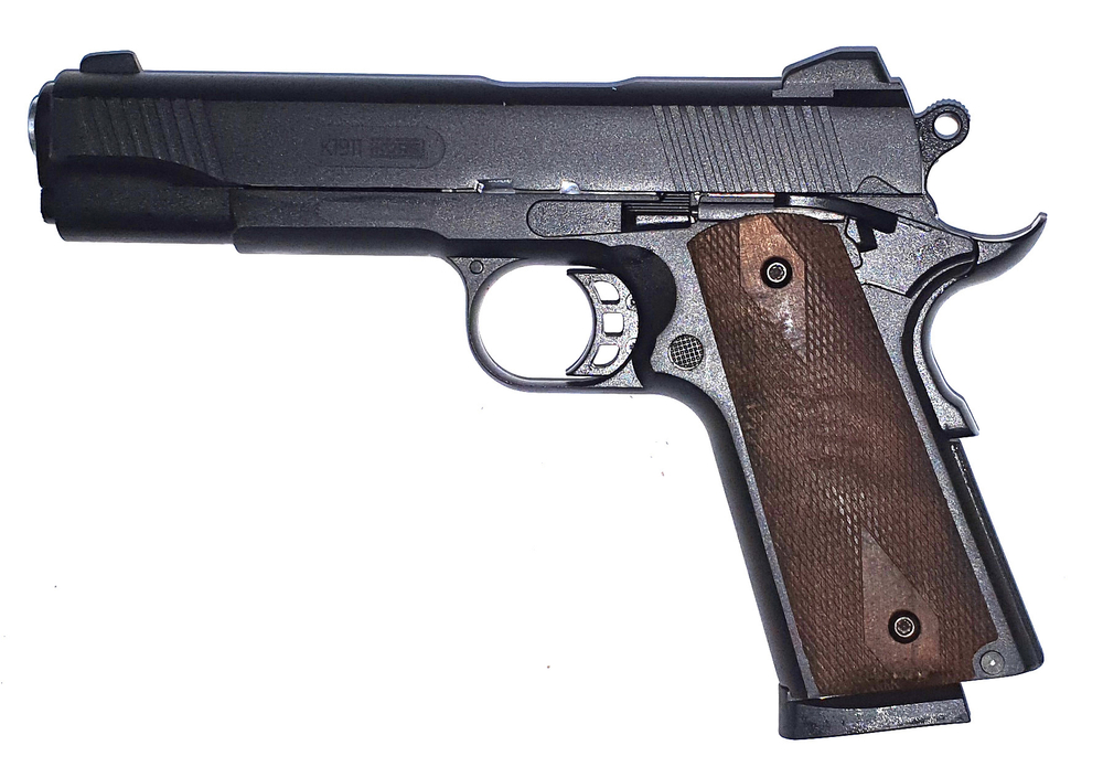 Пистолет сигнальный К 1911 KURS кал. 5,5 мм под патрон 10ТК classic черный