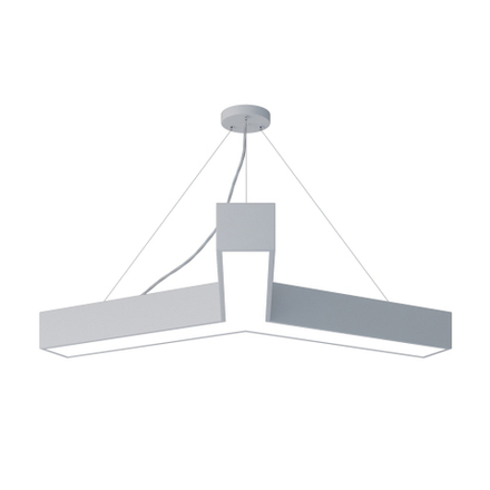 Светильник LED ЭРА Geometria SPO-143-W-40K-056 Igrek 56Вт 4000К 4500Лм IP40 900*900*80 белый подвесной