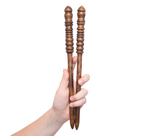 Спицы для вязания из дерева 12мм/305мм прямые береза #N5