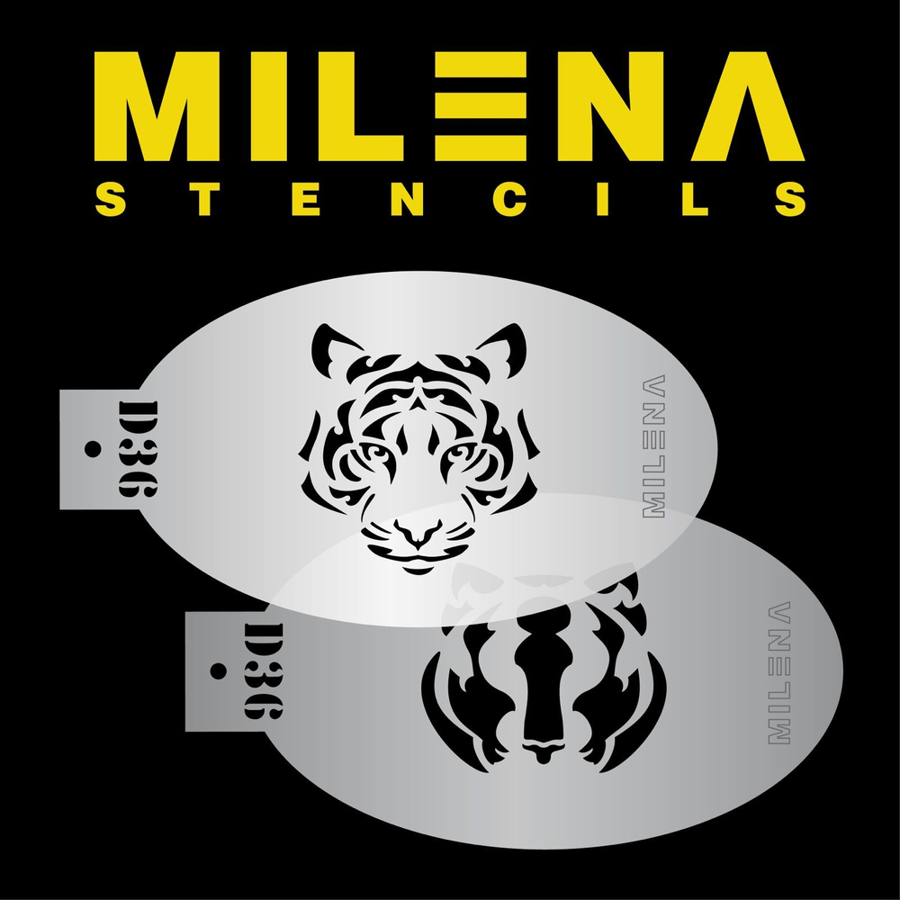Трафарет Milena D36