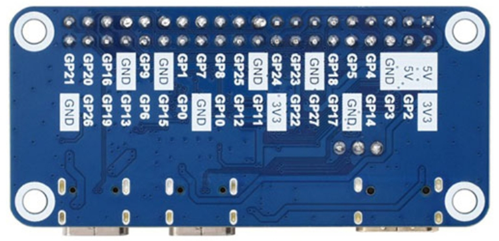 Плата разработки Waveshare RP2350-PiZero