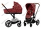 Детская коляска Cybex Priam IV 2 в 1 Rockstar шасси Chrome