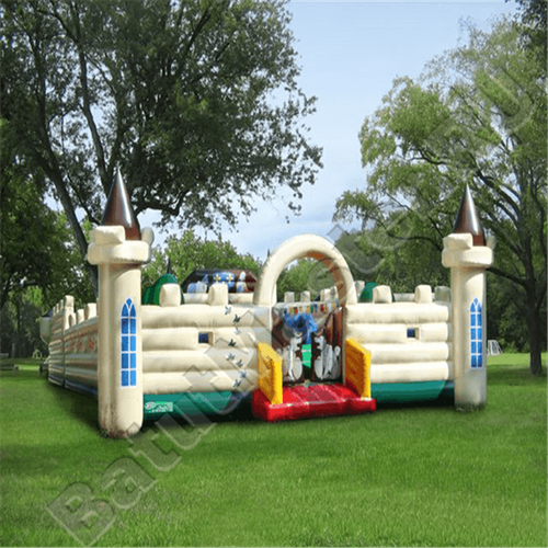 Коммерческий надувной батут "Три мушкетера"