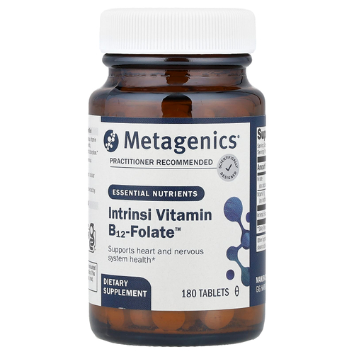 Metagenics, Intrinsi Vitamin B12-Folate ™, 180 таблеток