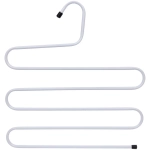 Вешалка металлическая для брюк 5 секций «ИДЕЯДОМА», цвет белый, 33*34см✦