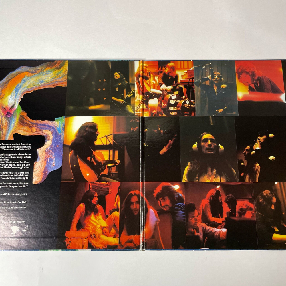 Винтажная виниловая пластинка LP Uriah Heep Demons And Wizards (Japan 1978) (No Obi)