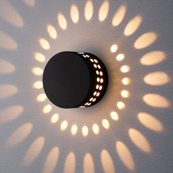 Уличный настенный светильник Elektrostandard 1585 TECHNO LED черный