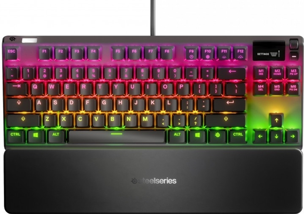 Клавиатура SteelSeries Apex 7 TKL Red Switch 64646 черный