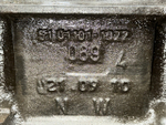 Блок цилиндров двигателя D2066
