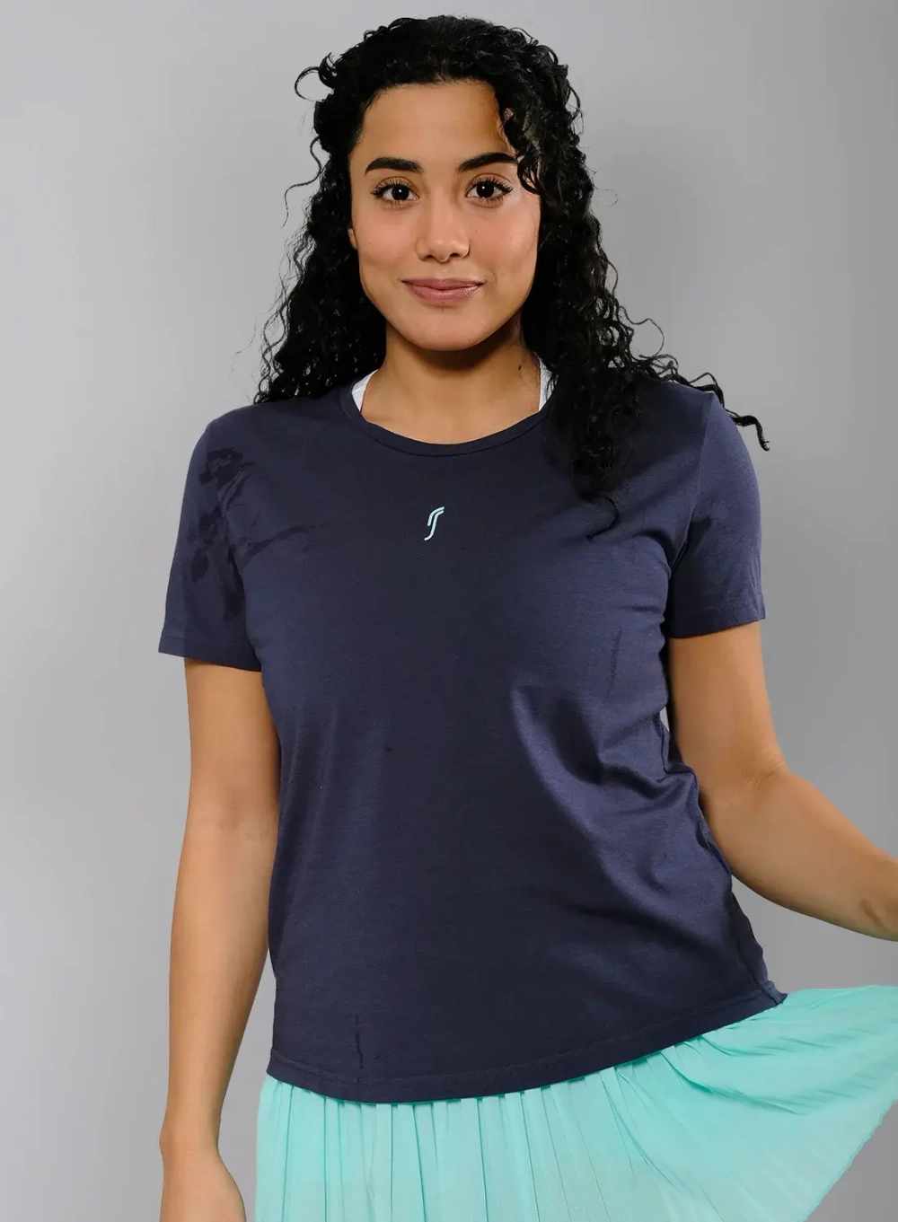 Женская футболка RS Paris Relaxed Tee (Navy/Ace Blue 242W014926/313)