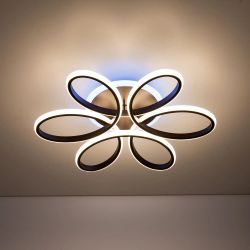 Citilux Сезар Смарт CL233A155E RGB Умная люстра Венге