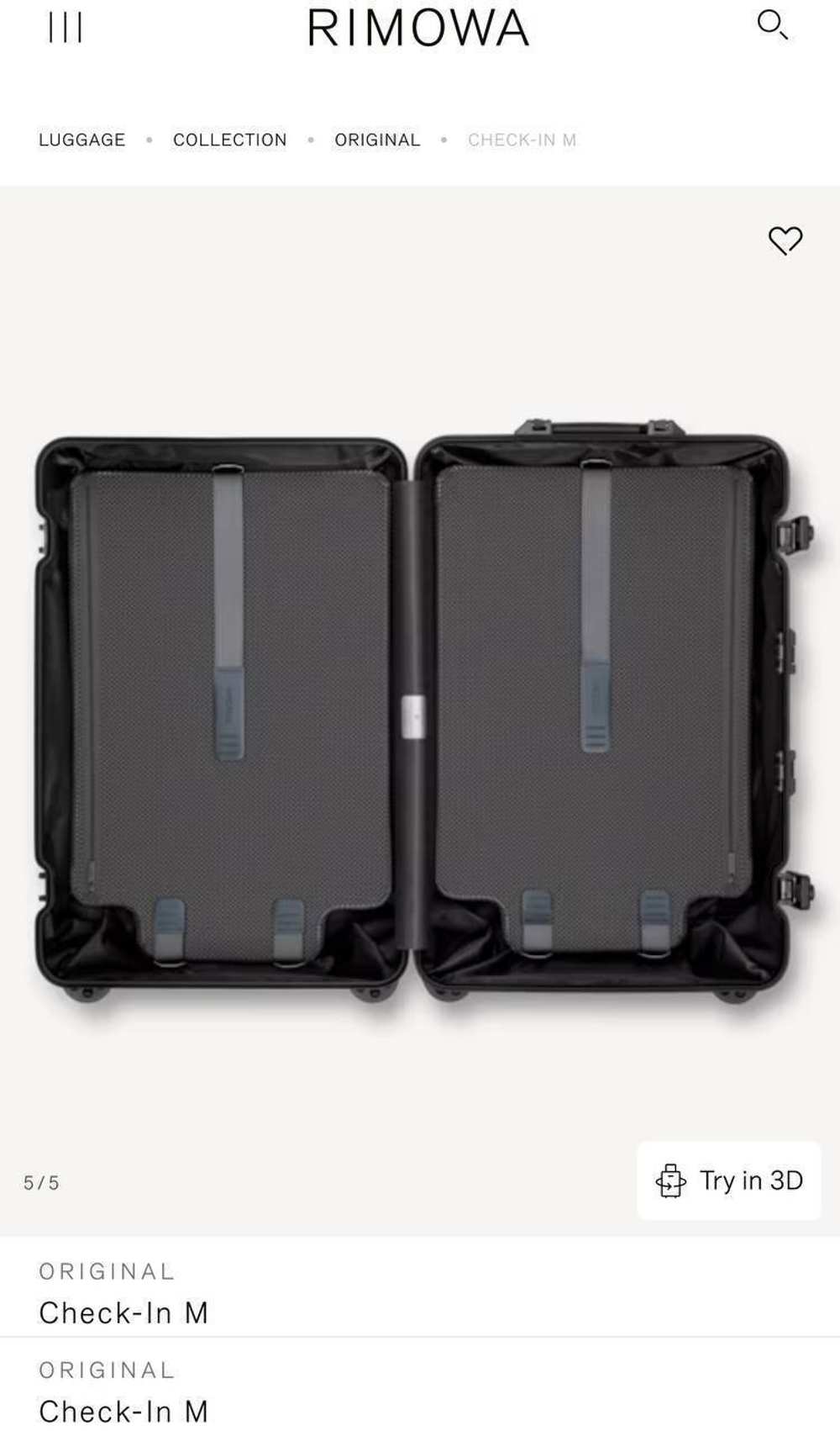 Чемодан Rimowa