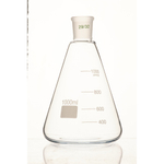 Колба коническая, 1000 мл, шлиф 29/32 (Эрленмейера)