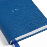 Smythson Ежедневник 2026 Premier Daily Fashion Diary in Panama, Lilac