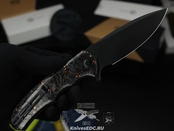 Нож складной CIVIVI Praxis C803I сталь клинка 9Cr18MoV, рукоять Carbon