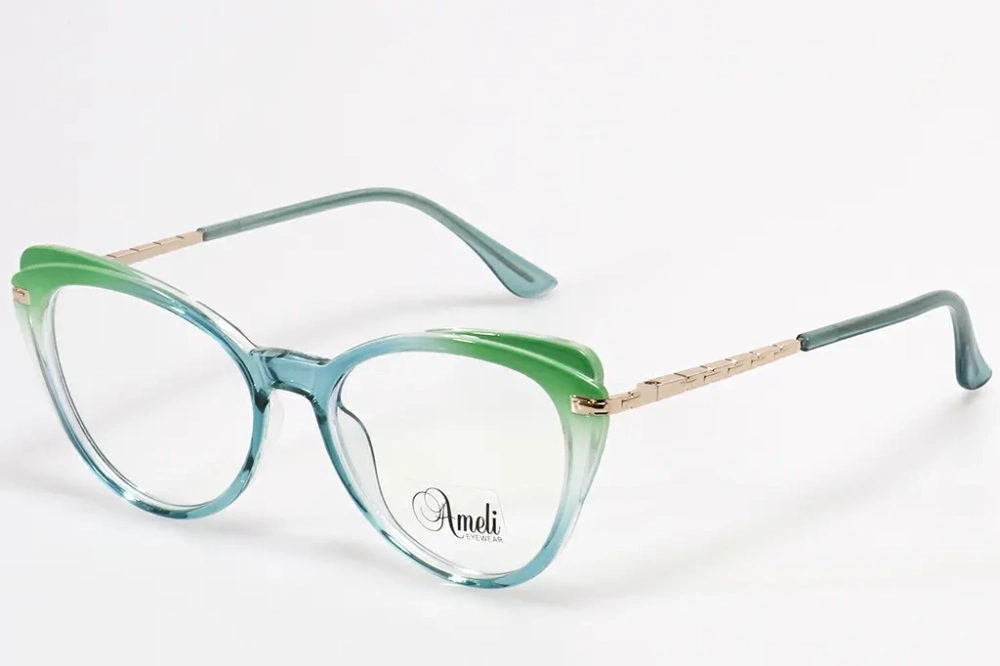 Очки для зрения с оправой Ameli 9109 зеленый