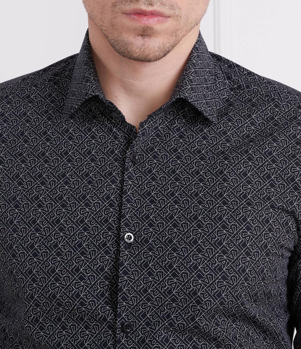 рубашка Karl Lagerfeld - черный(605003 532685)