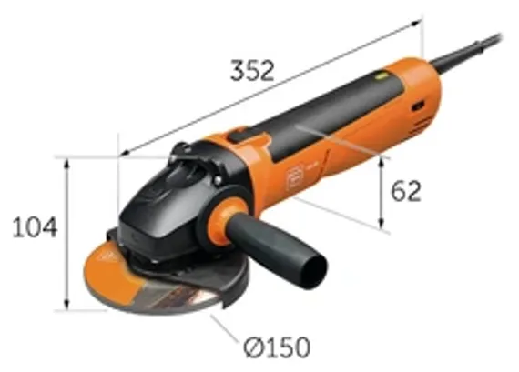 Углошлифовальная машина Fein CG 15-125 BLP