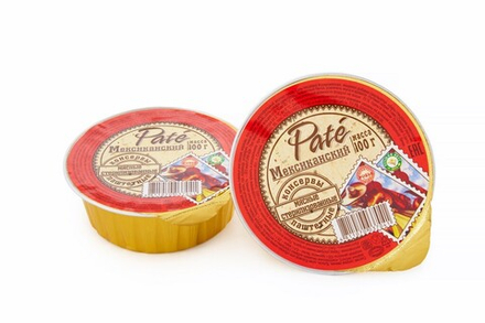 8 Паштет 100гр Pate Мексиканский (СЛОНИМ)