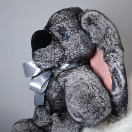 Зайчик Бигфут Беня (серый)