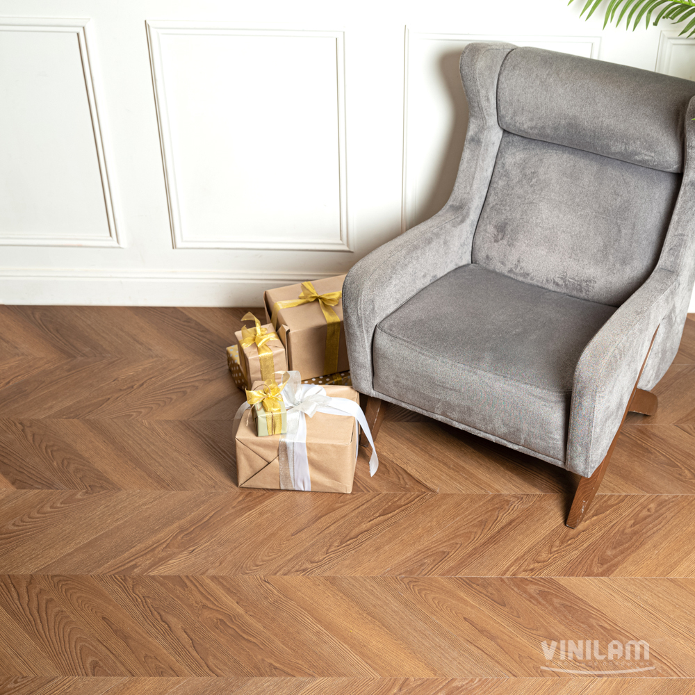 Виниловый ламинат VINILAM PARQUET CHEVRON I1651102 Шеврон Плезир Glue
