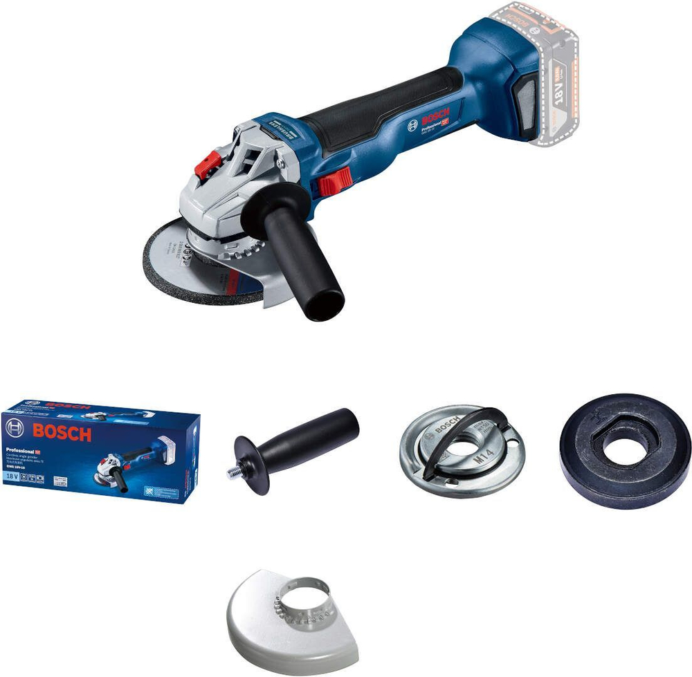 Аккумуляторная УШМ GWS 18V-10 Professional BOSCH 06019J4002