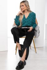 Брюки "Фрида" (черные) Б8595 LT Collection