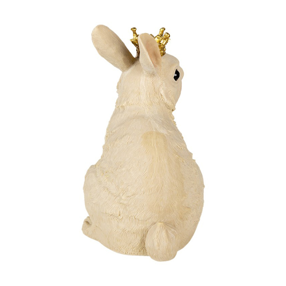 Декоративная фигура "Кролик в короне"