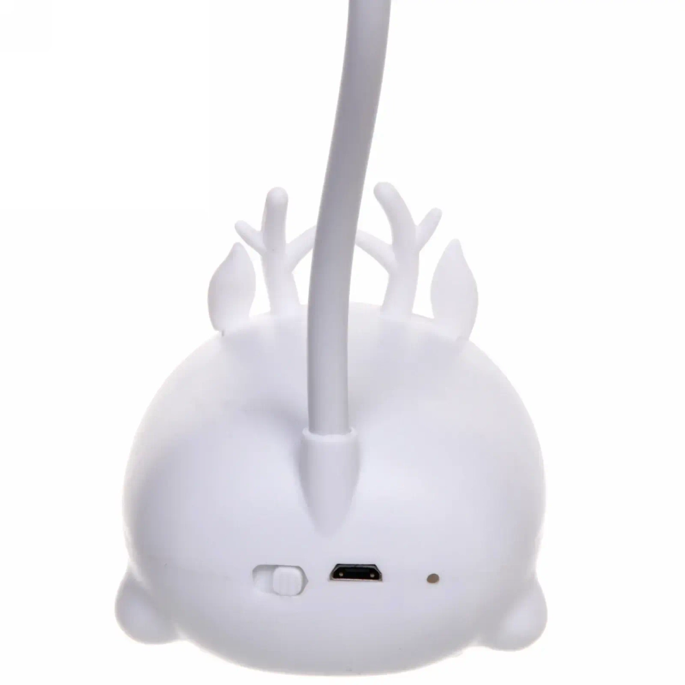 Светильник настольный «Marmalade-Олененок» LED 28,5*9,2*6,8см USB 5v 3w, Белый