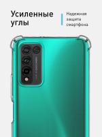 Чехол ROSCO для Honor 10X Lite оптом (арт. HW-H10XL-HARD-TPU-TRANSPARENT)