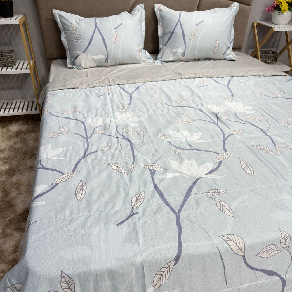 КПБ Кит С Одеялом МУН ШЕЛК 2сп АКЦИЯ !!! (от 10шт цена 5900тн)