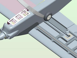 Радиоуправляемый самолет Р/У самолет Top RC Riot 1400мм PNP