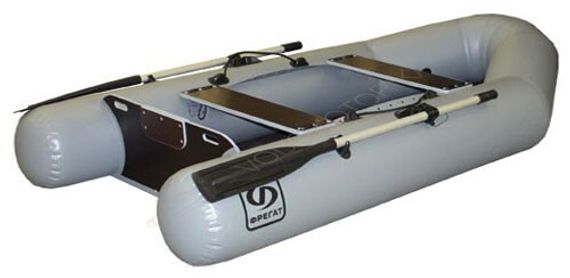 Надувная лодка Фрегат 280 Е л/п серая