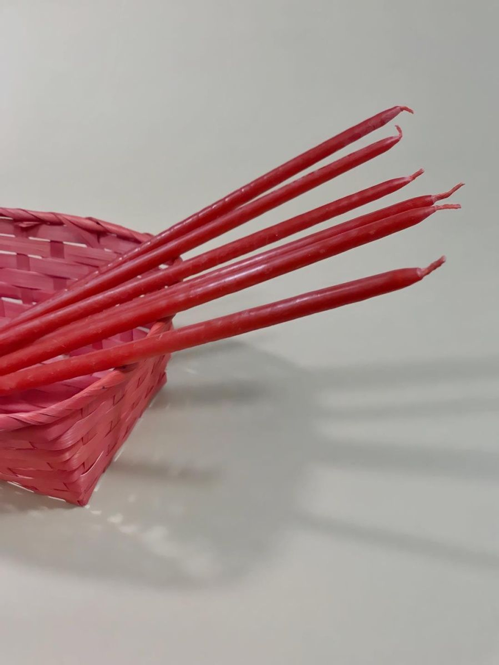 Свеча восковая разных размеров