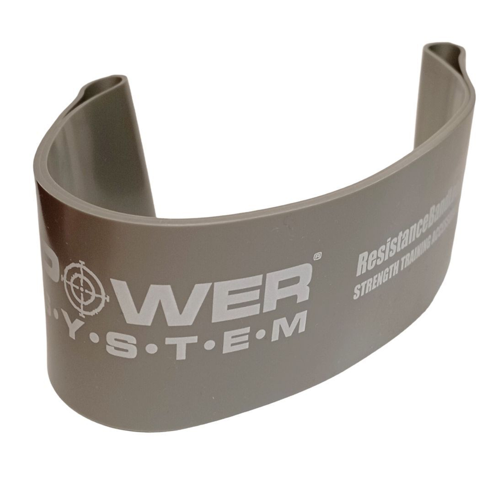 Фитнес-резинки / Ленточный эспандер/Сильная нагрузка / Длина : 60 см Толщина : 1.5 мм Ширина см: 5 см /Серый