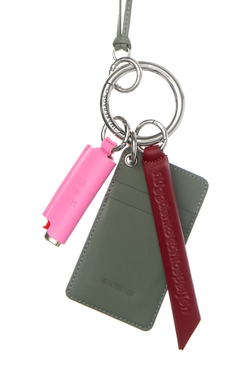 FLÜGGÅƏNK∂€ČHIŒβØL∫ÊN — Leather Tag BORDO