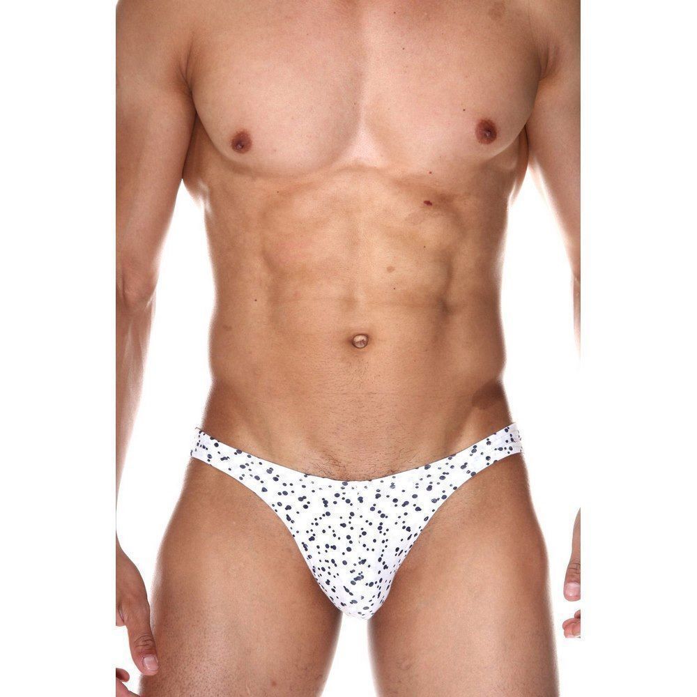 Трусы мужские слипы белые DARKZONE DZN6468